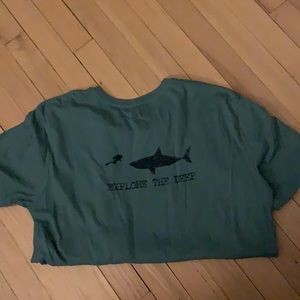 Large, Explore the deep shirt